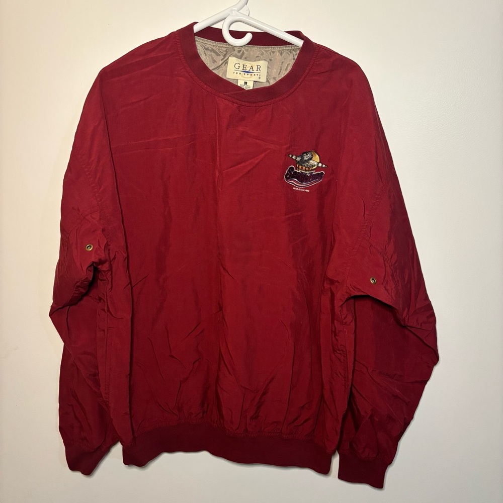Gear For Sports Red Crewneck Jacket